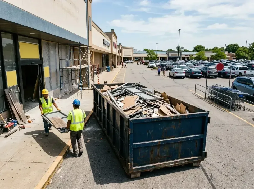 retail-store-renovation-debris-003 — frequently asked questions, Roll-off Dumpster Rentals in Madras, OR